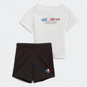 ADIDAS ABBIGLIAMENTO BAMBINO TESSUTO WHITE