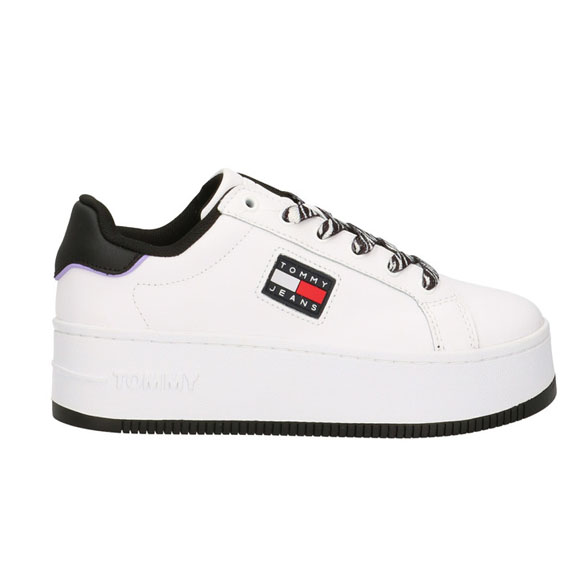 TOMMYHILFIGER SNEAKERS DONNA ECO PELLE WHITE